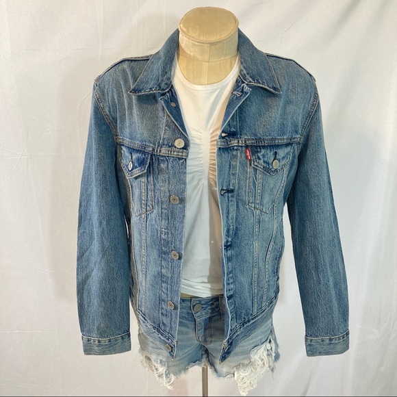 levi's killebrew denim trucker jacket